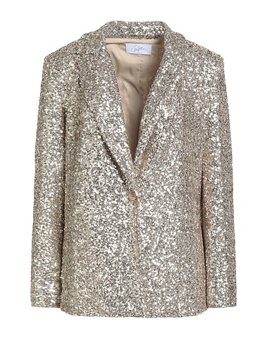 SOALLURE Blazer Beige 95% Polyester, 5% Elastane