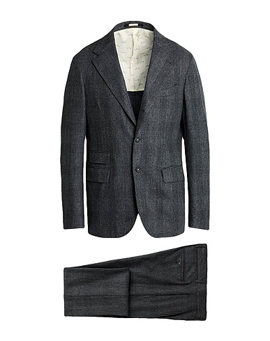 MASSIMO ALBA Trajes Plomo 100% Lana