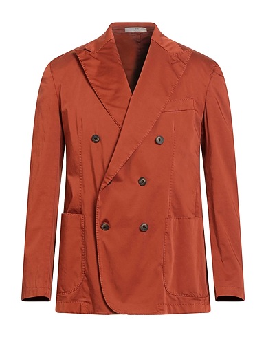 CC COLLECTION CORNELIANI Пиджак Жёлто-коричневый 98% Хлопок, 2% Эластан