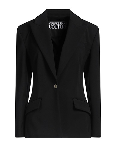 VERSACE JEANS COUTURE Jackett Schwarz 49% Viskose, 42% Polyamid, 9% Elastan