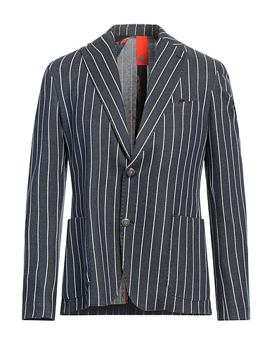 BHARNABA Blazer Midnight blue 45% Viscose, 35% Cotton, 20% Polyester
