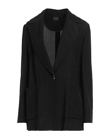 PENNYBLACK Blazer Black 62% Viscose, 38% Linen