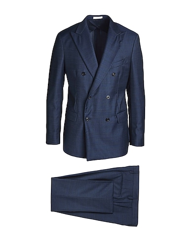 BOGLIOLI Suits Blue 100% Virgin Wool