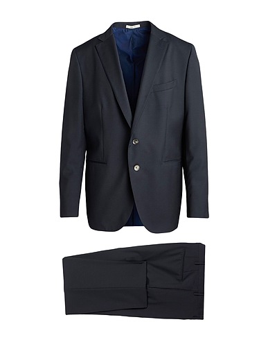 BOGLIOLI Suits Midnight blue 100% Virgin Wool