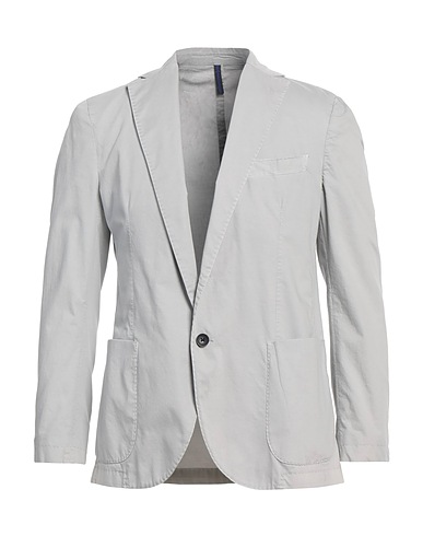 KB Napoli Blazer Light grey 98% Cotton, 2% Elastane
