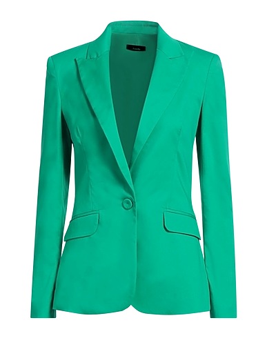 HANITA Blazer Green 61% Cotton, 36% Nylon, 3% Elastane