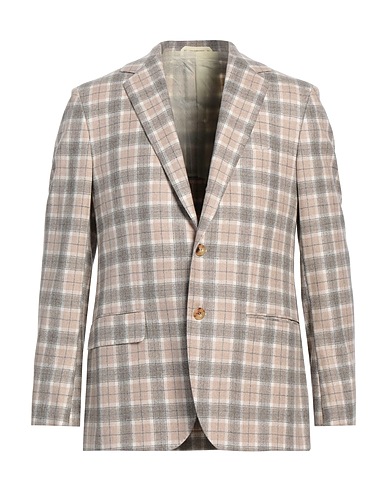SARTORIO Blazer Taupe 93% Wool, 7% Cashmere