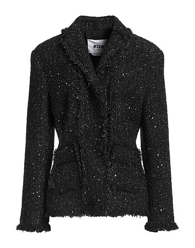 MSGM Blazer 42% Polyester, 29% Cotton, 14% Acrylic, 12% Wool, 3% Polyamide