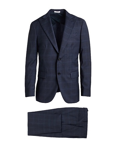 BOGLIOLI Suits Navy 100% Virgin Wool