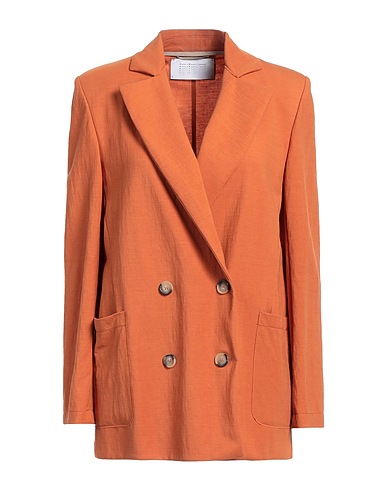 HARRIS WHARF LONDON Blazer Rust 57% Viscose, 43% Polyamide