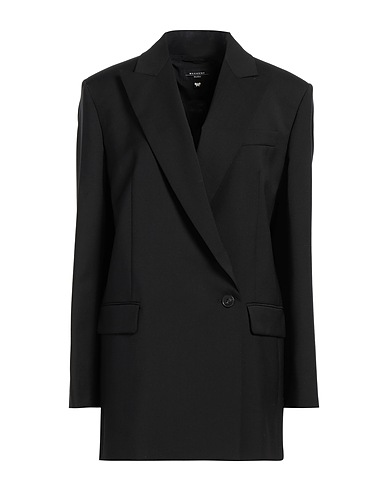 WEEKEND MAX MARA テーラードジャケット ブラック バージンウール 100%