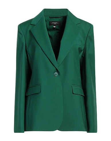 WEEKEND MAX MARA Blazer Green 100% Virgin Wool