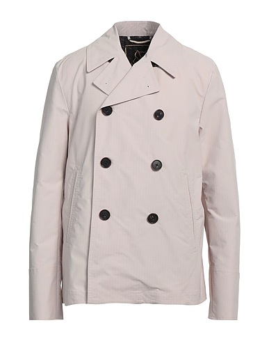 SEALUP Double breasted pea coat Beige 100% Polyester
