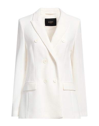 SEVENTY VENEZIA Giacca Off white 80% Poliammide, 20% Elastan