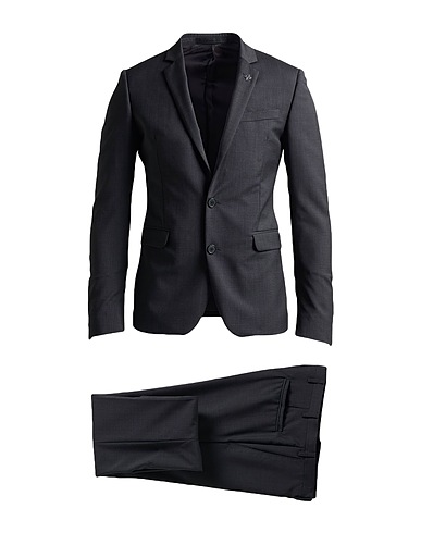 HILTON Suits Charcoal 100% Virgin Wool