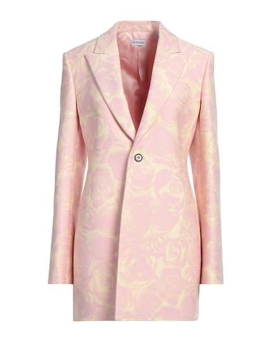 BURBERRY Blazer Light pink 98% Virgin Wool, 2% Silk