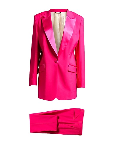 BRIAN DALES Suit Fuchsia 100% Wool