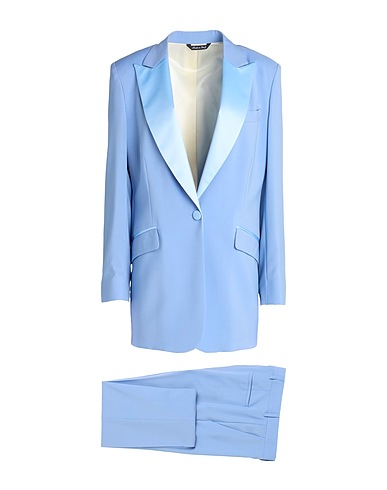 BRIAN DALES Suit Light blue 100% Wool
