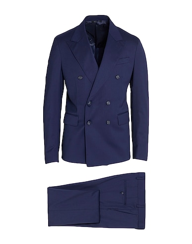 BRIAN DALES Abito Blu navy 54% Poliestere, 44% Lana, 2% Elastan