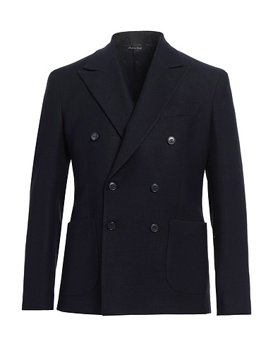 BRIAN DALES Blazer Blu notte 98% Lana, 2% Elastan