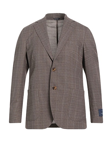 TOMBOLINI Blazer Khaki 100% Virgin Wool