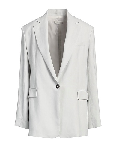 ANTONELLI Blazer Light grey 73% Viscose, 27% Linen