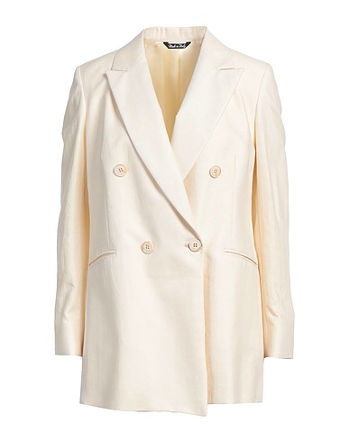 BRIAN DALES Blazer Ivory 53% Linen, 47% Polyamide