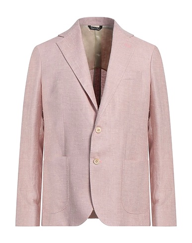 BRIAN DALES Blazer Pink 78% Linen, 22% Silk