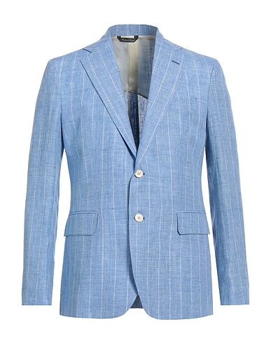 BRIAN DALES Blazer Sky blue 100% Linen