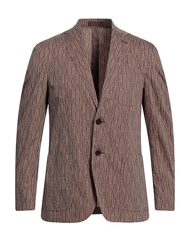 CORNELIANI ID Blazer Cioccolato 83% Cotone, 17% Seta