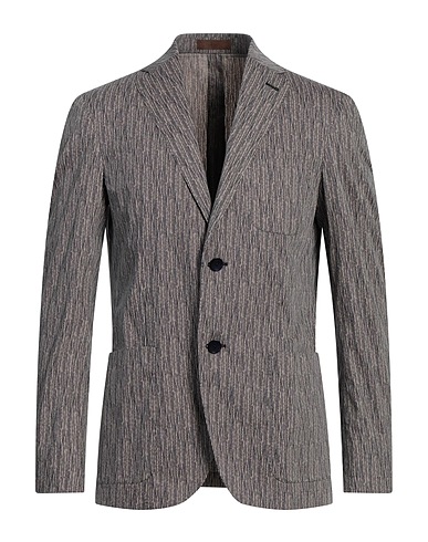 CORNELIANI ID Blazer Black 83% Cotton, 17% Silk