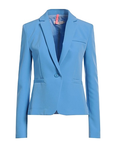 PLEASE Blazer Sky blue 89% Polyester, 11% Elastane