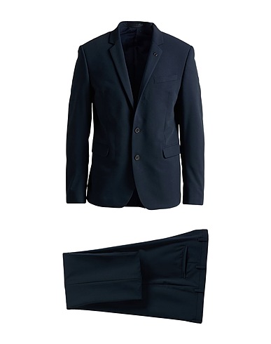 HILTON Suits Midnight blue 70% Polyester, 24% Viscose, 6% Elastane