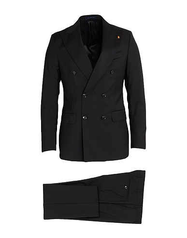 SARTORIA LATORRE Suits Black 100% Virgin Wool