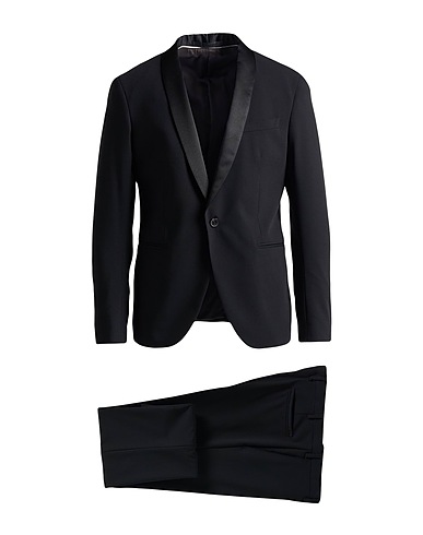 HILTON Suits Black 70% Polyester, 24% Viscose, 6% Elastane