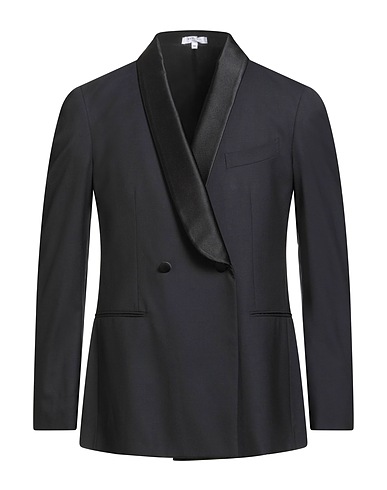 BOGLIOLI Blazer Nero 100% Lana Vergine