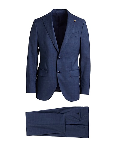 SARTORIA LATORRE Suits Blue 100% Virgin Wool