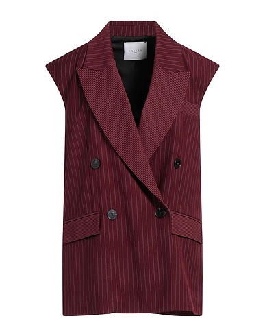 GAëLLE Paris Blazer Burgundy 65% Polyester, 32% Rayon, 3% Elastane