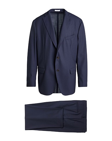 BOGLIOLI Suits Navy 100% Virgin Wool