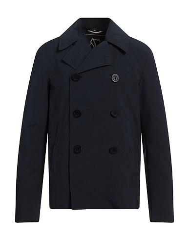 SEALUP Double breasted pea coat Midnight blue 100% Polyester