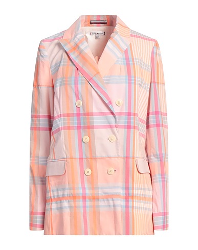TOMMY HILFIGER Blazer Light pink 95% Cotton, 5% Elastane