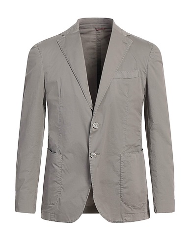 PANAMA JACKET Blazer Grey 97% Cotton, 3% Elastane