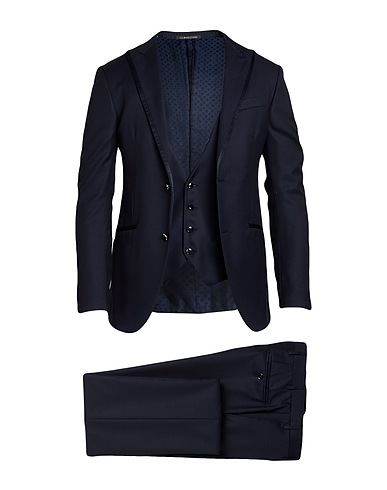 CORNELIANI Suits Midnight blue 100% Super 130s Wool
