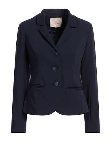 ALESSIA SANTI Blazer Midnight blue 74% Polyester, 19% Viscose, 7% Elastane