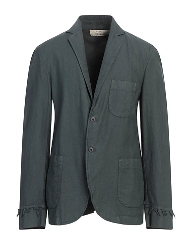 CROSSLEY Blazer Military green 55% Cotton, 45% Linen