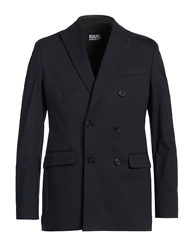 KARL LAGERFELD Blazer Midnight blue 86% Polyamide, 14% Elastane