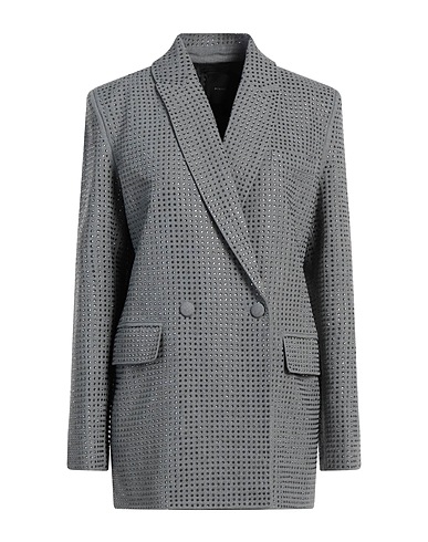 PINKO Blazer Grey 92% Polyester, 6% Viscose, 2% Elastane