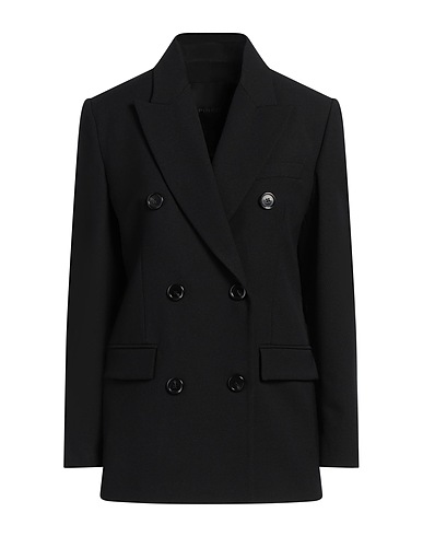 PINKO Blazer Black 54% Polyester, 44% Wool, 2% Elastane, Polyurethane