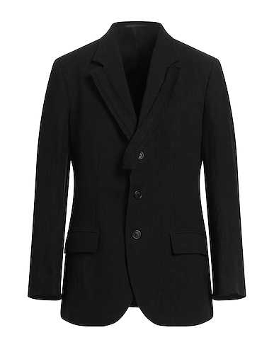 Y'S FOR MEN Blazer Black 100% Linen