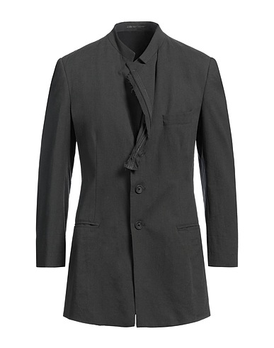 Y'S FOR MEN Blazer Black 70% Cotton, 30% Linen